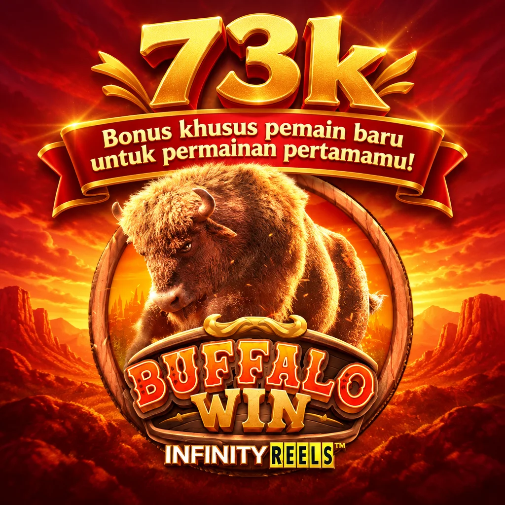 73k · Buffalo Win · Tampilan permainan